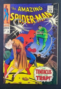 Amazing Spider-Man (1963) #54 VF (8.0) Doctor Ock Aunt May John Romita Sr