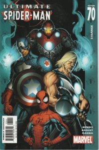 Ultimate Spider-Man #70 (2005)  Ultimates, Dr. Strange Appearance !