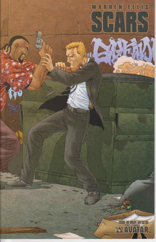 Scars #3B VF/NM ; Avatar | Warren Ellis Wrap Variant