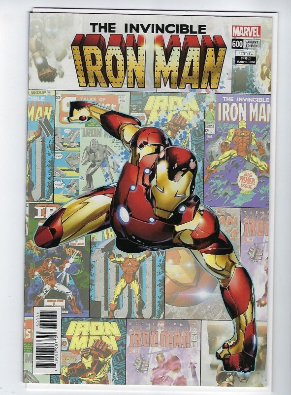 Invincible Iron Man 600 Oliver Coipel 1:25 Ratio (2018)