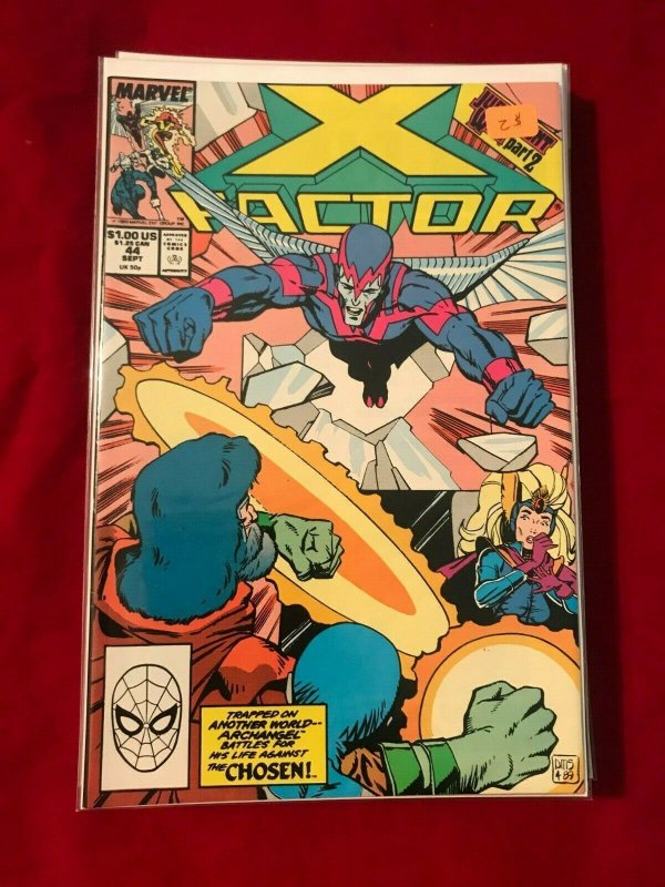 X-Factor #44 VOL. 1 Copper Age Marvel Comic - $2 Bin Dive  - Combined Shipping