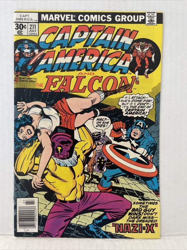 Captain America #211