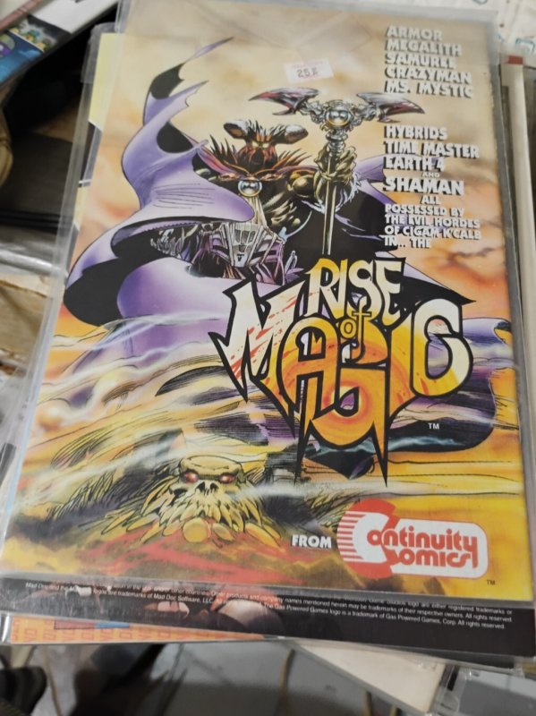 HYBRIDS REVENGERS SPECIAL  # 3 1993 CONTINUITY COMICS NEAL ADAMS