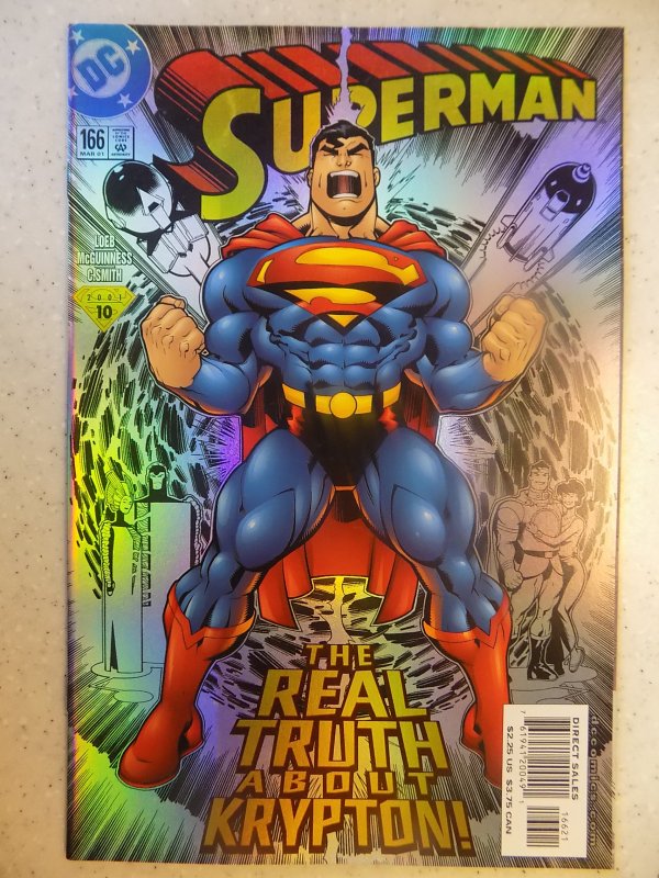 SUPERMAN VOL II # 166 FOIL COVER