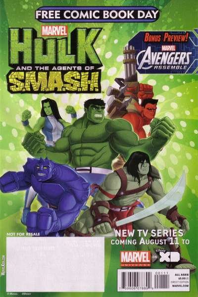Free Comic Book Day 2013: Avengers/Hulk #1, NM (Stock photo)