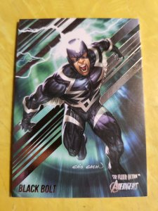 2022 Fleer Ultra Avengers #6 Black Bolt