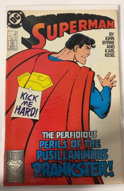 Superman #16 Direct Edition (1988)
