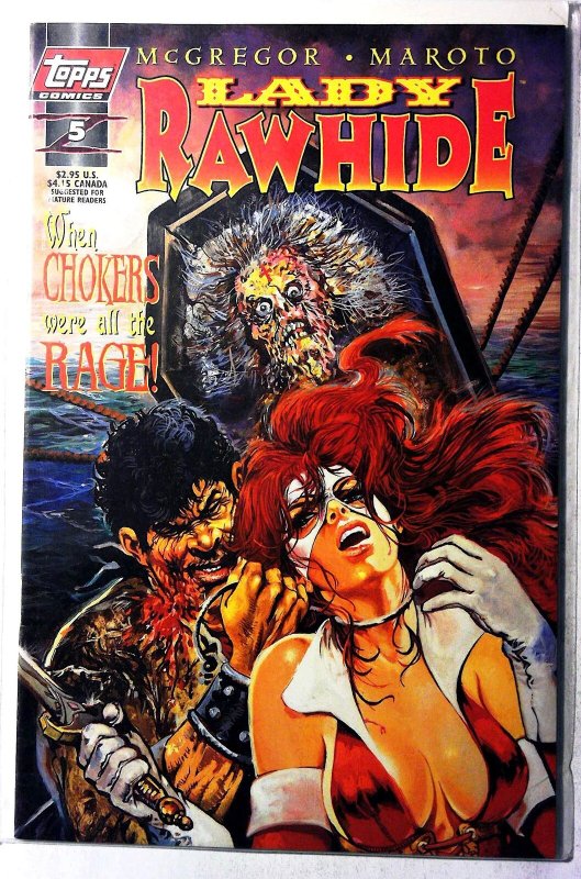 Lady Rawhide #5 (1997) Topps Comics 1st Print Comic Book