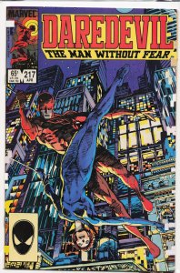 Daredevil #217 (1985) Daredevil