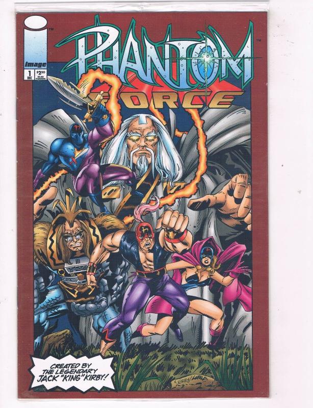 Phantom Force #1 VF Image Comics Sealed Bag Comic Book Dec 1993 DE44