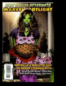 Lot Of 7 Marvel Comics Spotlight: Dark Reign New Nation # 1 Previews +MORE SM1