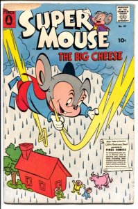 Super Mouse #45 1958-Pines-final issue-funny animals-G/VG
