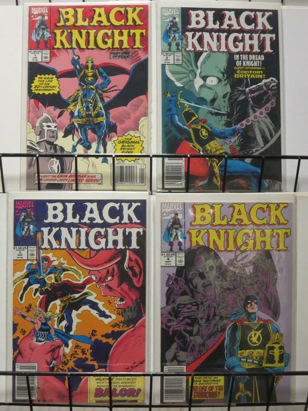 BLACK KNIGHT (1990) 1-4 4-ISSUE MINI-SERIES COMPLETE