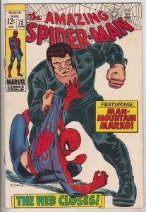 Amazing Spider-Man #73 (Jun-69) FN Mid-Grade Spider-Man