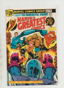 Marvel's Greatest Comics #63 - Fantastic Four Crystal Joins - (Grade 8.5) 1976
