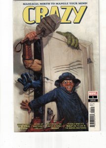 Crazy Gist Cover (2019) Rare Thor Hammer Variant PRICE DROP! $6.00 NM- Like Mad!