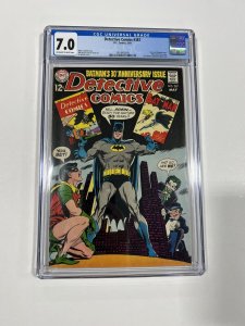 Detective Comics 387 cgc 7.0 ow/w pages Dc comics 1969 