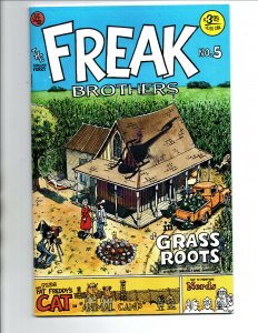 Freak Brothers #5 - 10th Print - Underground - Rip Off Press - 1977 - VF/NM