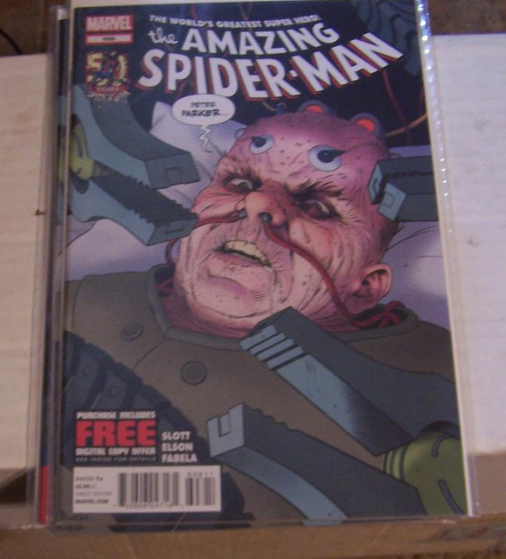 Amazing Spider-Man # 698  doctor octopus + high grade peter parker