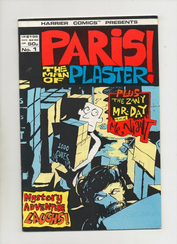 Plaster The Man Of Paris #1 - Zany Mr Day & Mr Night - (Grade 9.2) 1987