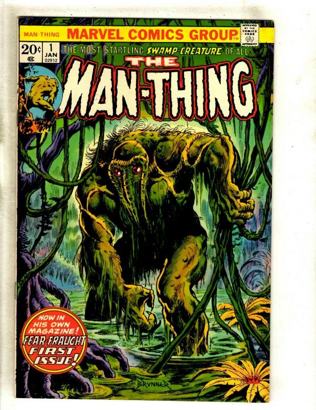 Man-Thing # 1 VF/NM Marvel Comic Book Horror Fear Monster Scary Suspense RS1