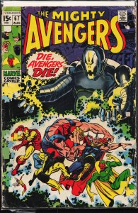 The Avengers #67 (1969) The Avengers