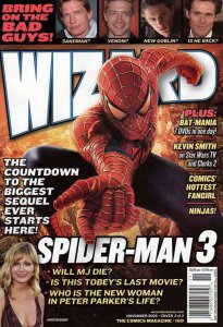 Wizard: The Comics Magazine #169B FN ; Wizard | Spider-Man 3 Movie Cover