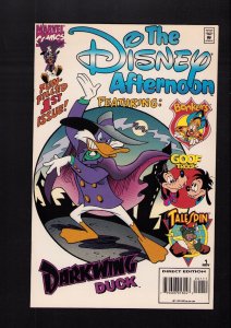 Disney Afternoon #1 - JOHN BLAIR MOORE ART/WHITE PAGES! (9.0/9.2) 1994