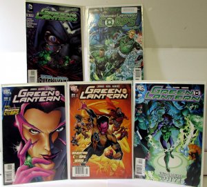 Green Lantern Lot of 5 #4th 19, 21, 28, 5th 9, Corps 2nd 13 (2012) DC 9.0 Comics
