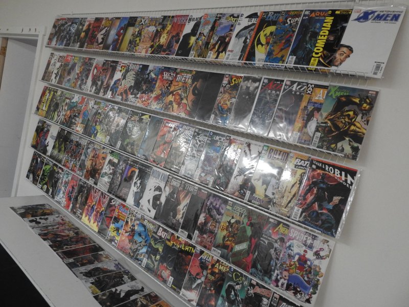 Huge Lot of 120+ Comics W/ Spider-Man, Batman, X-Men! Avg. VF Condition!