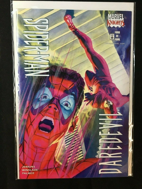 SPIDER-MAN DAREDEVIL MARVEL KNIGHTS ALEX ROSS COVERS #1-4