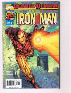 Iron Man # 1 NM Marvel Comic Books Avengers Hulk Thor Black Widow B95