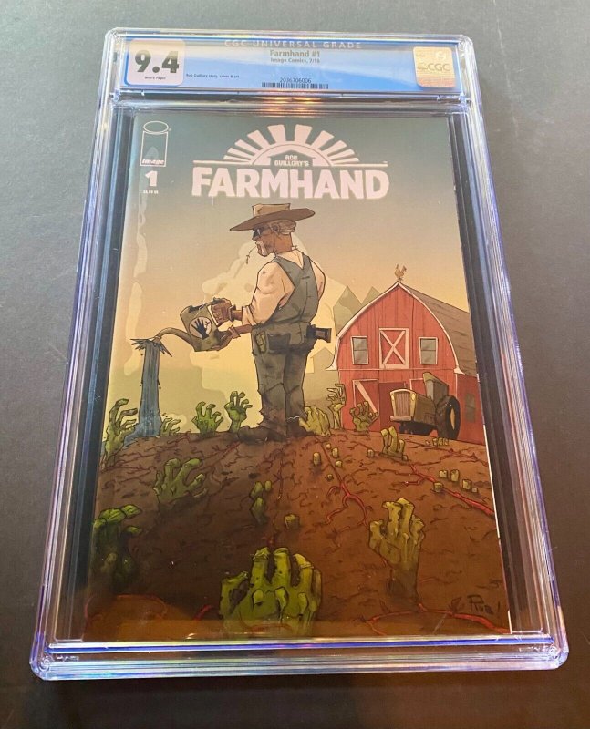 Farmhand #1 CGC 9.4 Main A 1st Print & Appearance Rob Guillory Reputable Seller