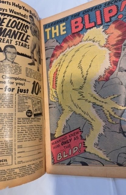 Tales to Astonish #15 (1961) The Blip - See description