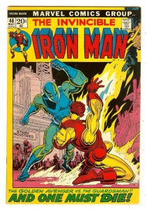 Iron Man 46   Guardsman Dies