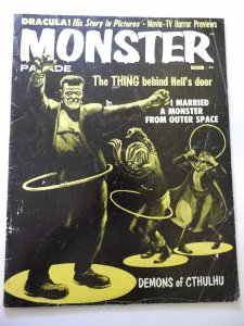 Monster Parade #4 (1959) GD/VG Condition tape pull fc