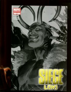 SIEGE: LOKI #1 (9.2) ONE-SHOT VARIANT COVER! 2010~