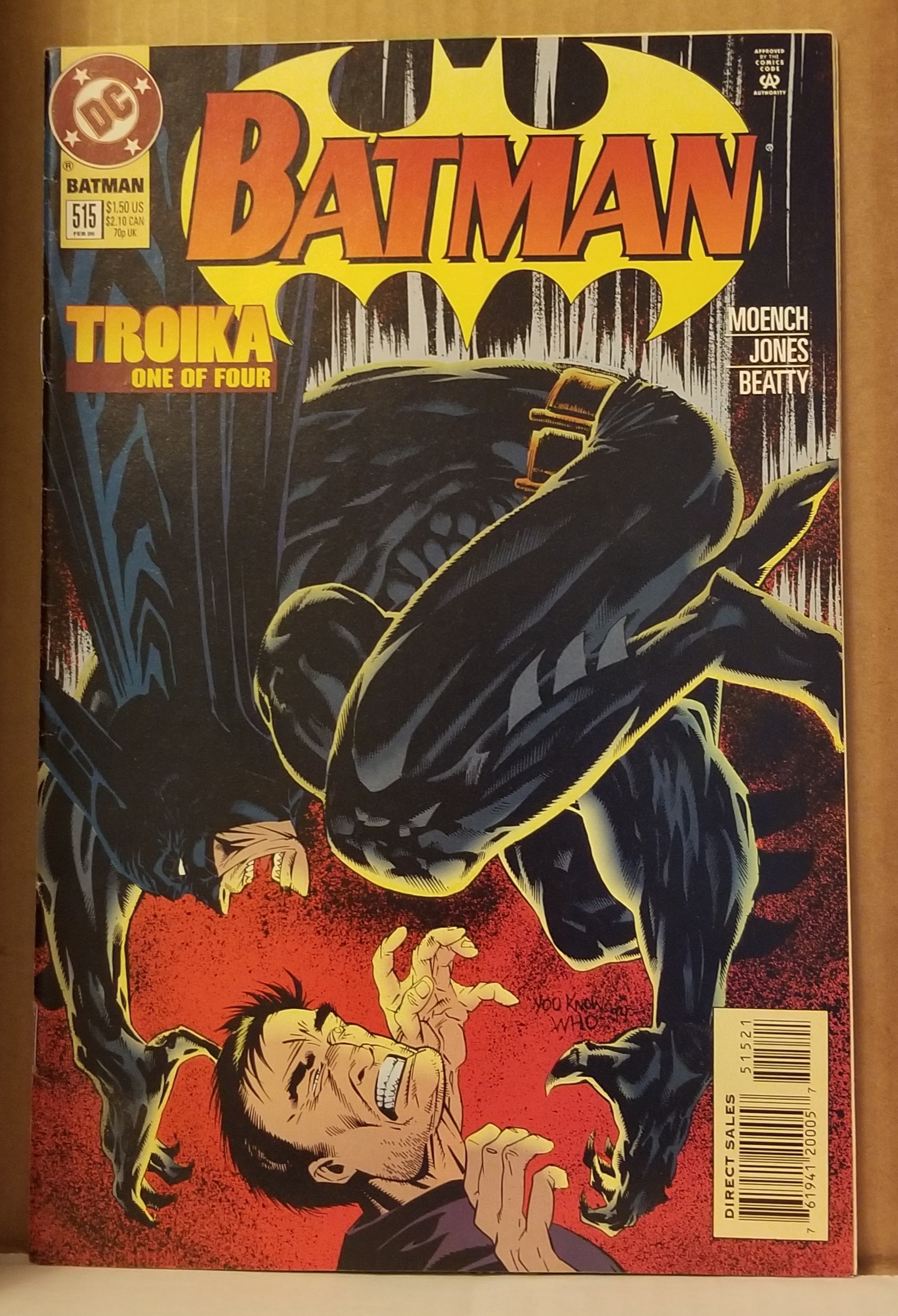 Batman #515 (1995) | Comic Books - Modern Age, DC Comics, Batman, Superhero  / HipComic