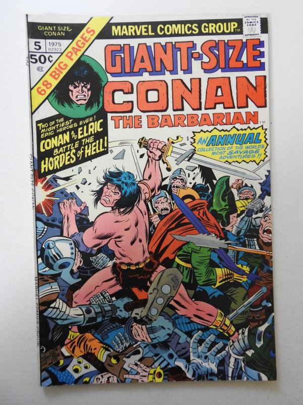 Giant-Size Conan #5 (1975) VG+ Condition!