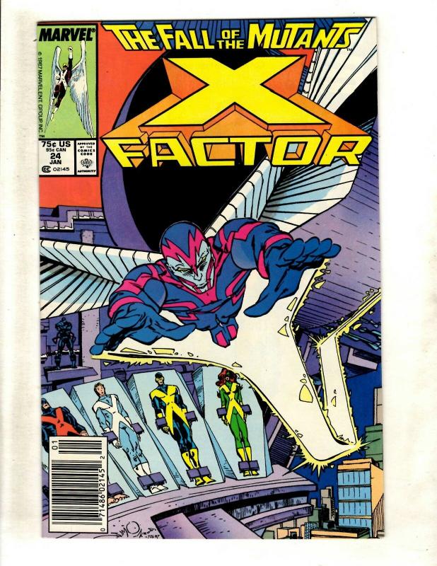 X-Factor # 24 VF/NM Marvel Comic Book 1st Archangel Appearance X-Men Key WS9