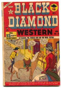 Black Diamond Western #14 1949- Golden Age comic G/VG