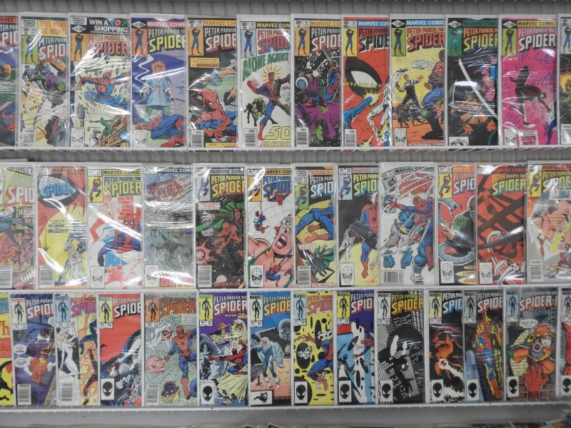 Spectacular Spider-Man #1-263 (missing #250-253) + Some Annuals! Avg. VF-