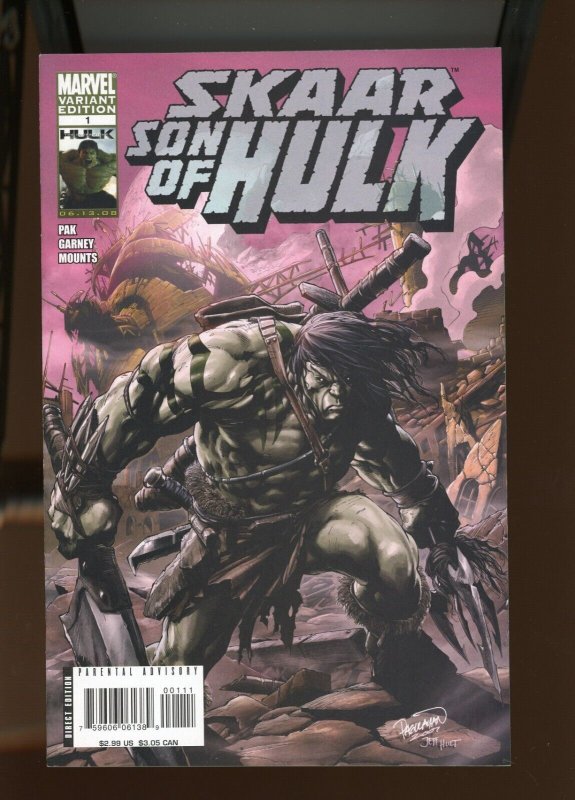 Skaar: Son of Hulk LOT #1, 1B, 2, 3-1st. Full App. & Origin of Skaar. (9.0) 2008