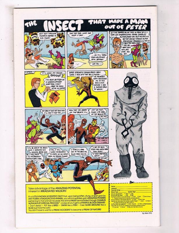 What The ?! #5 VF Marvel Comics Comic Book Spider-Man July 1989 DE40 AD14