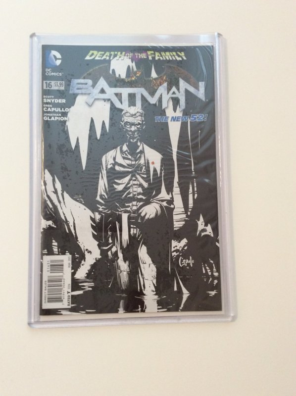 BATMAN #16 GREG CAPULLO SKETCH VARIANT NM.