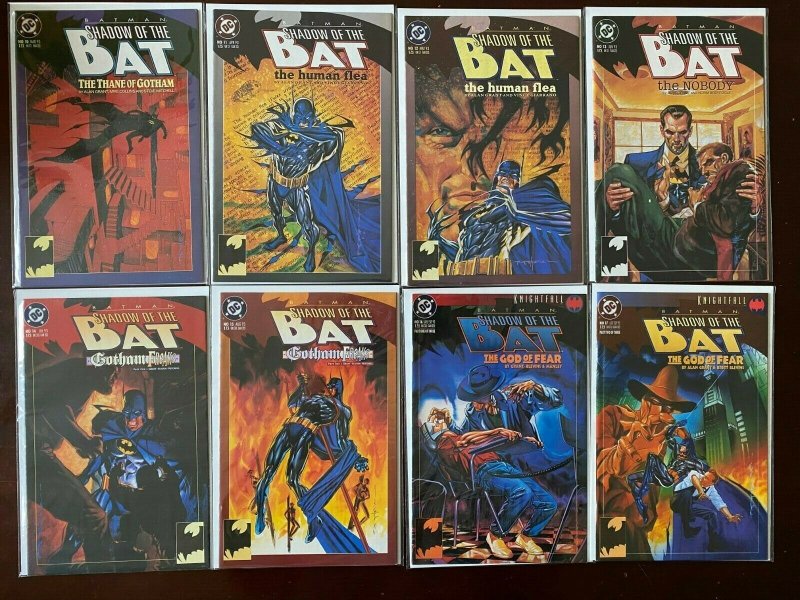 Batman Shadow of the Bat lot from 0-49 missing 4 8.0 VF 1992-96