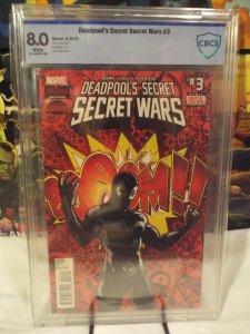 Deadpool's Secret Secret Wars #3 - CBCS 8.0 - 2015 - Marvel