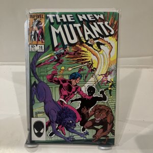 The New Mutants #16 1984,1st Appearance of Hellions & 1st App Warpath