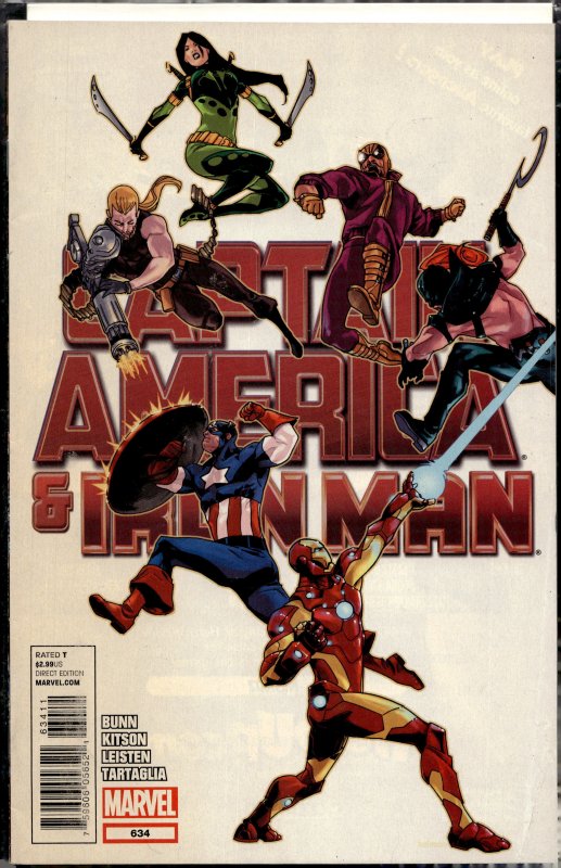 Captain America and Iron Man #634 (2012) Captain America