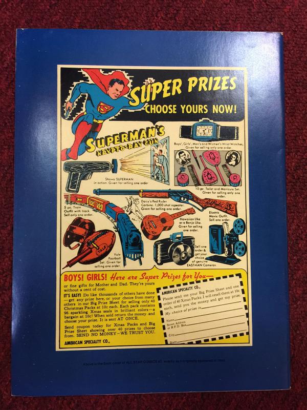 Famous First Edition All-Star Comics  #3-1975 Treasury Edition comic book